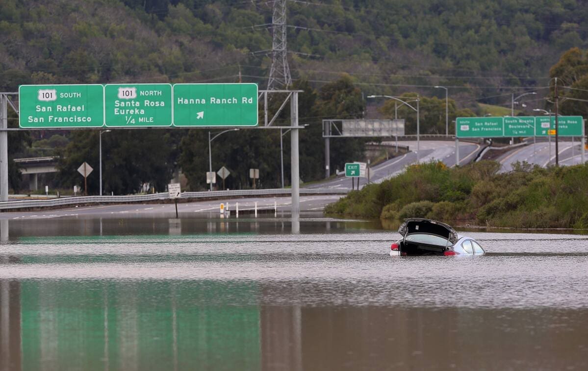 Marin flood