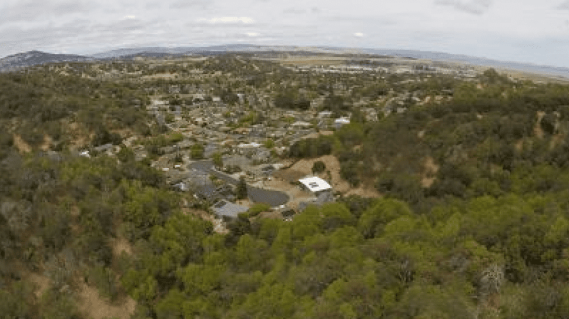 Homes on the landscape in Novato