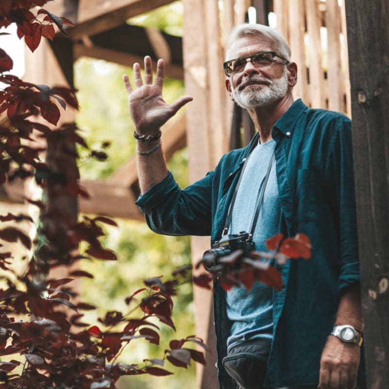 neighbor waving
