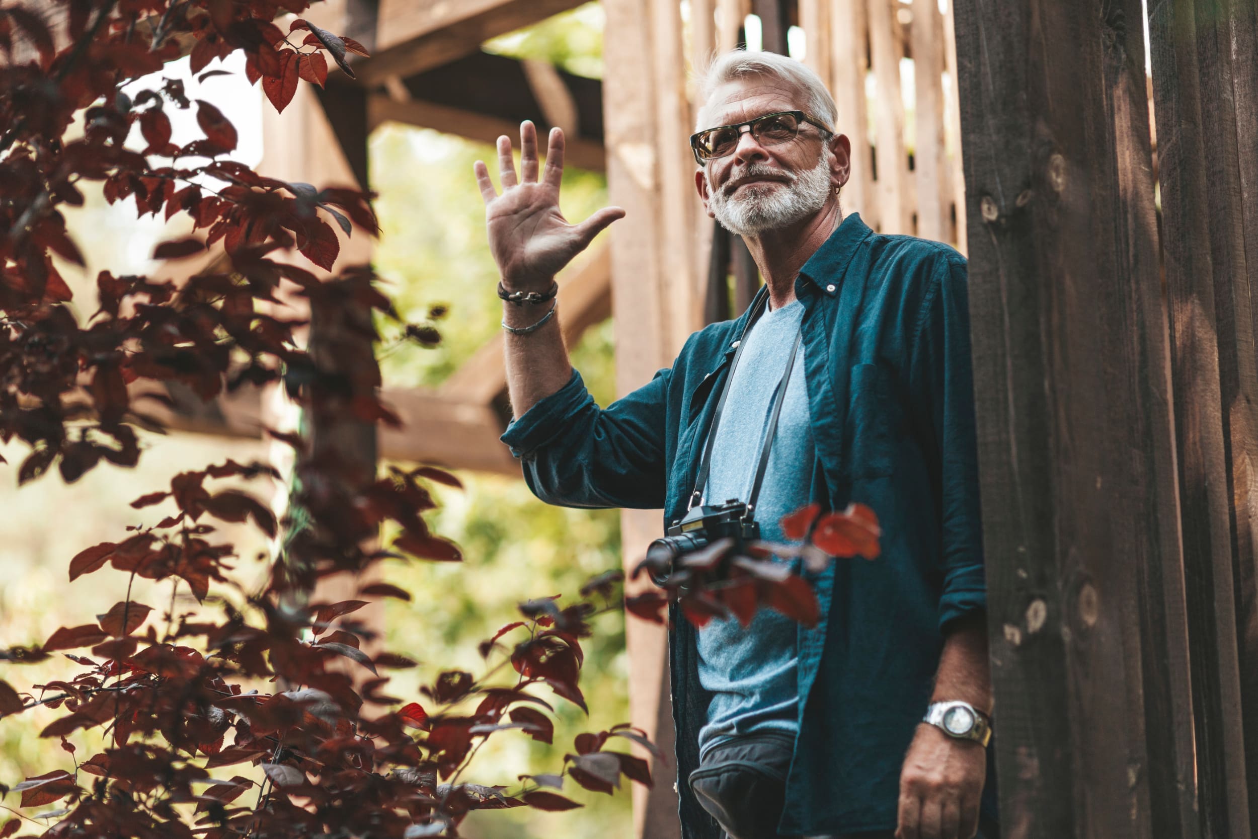 neighbor waving