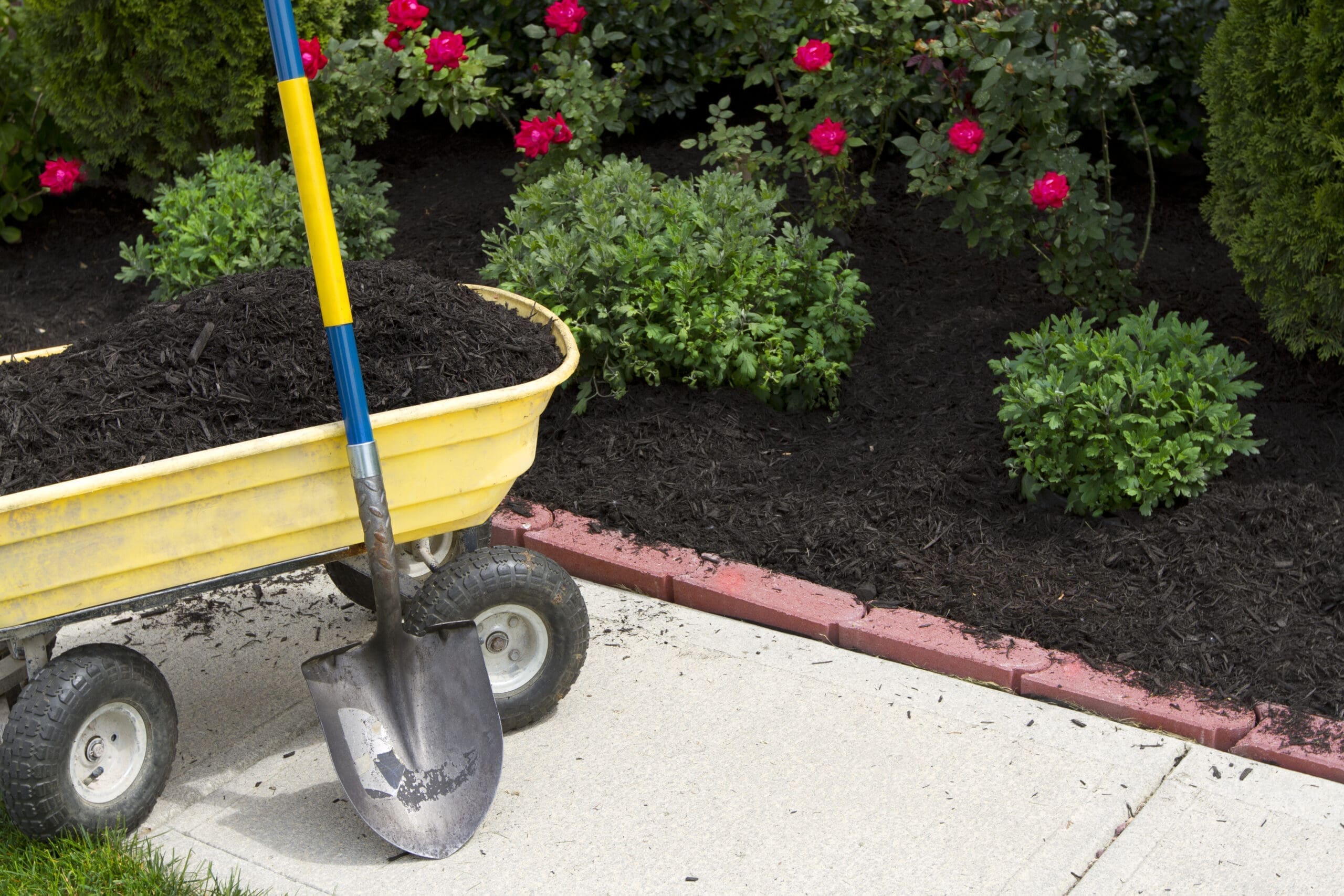Its,About,That,Time,To,Mulch,Around,The,Neighborhood.