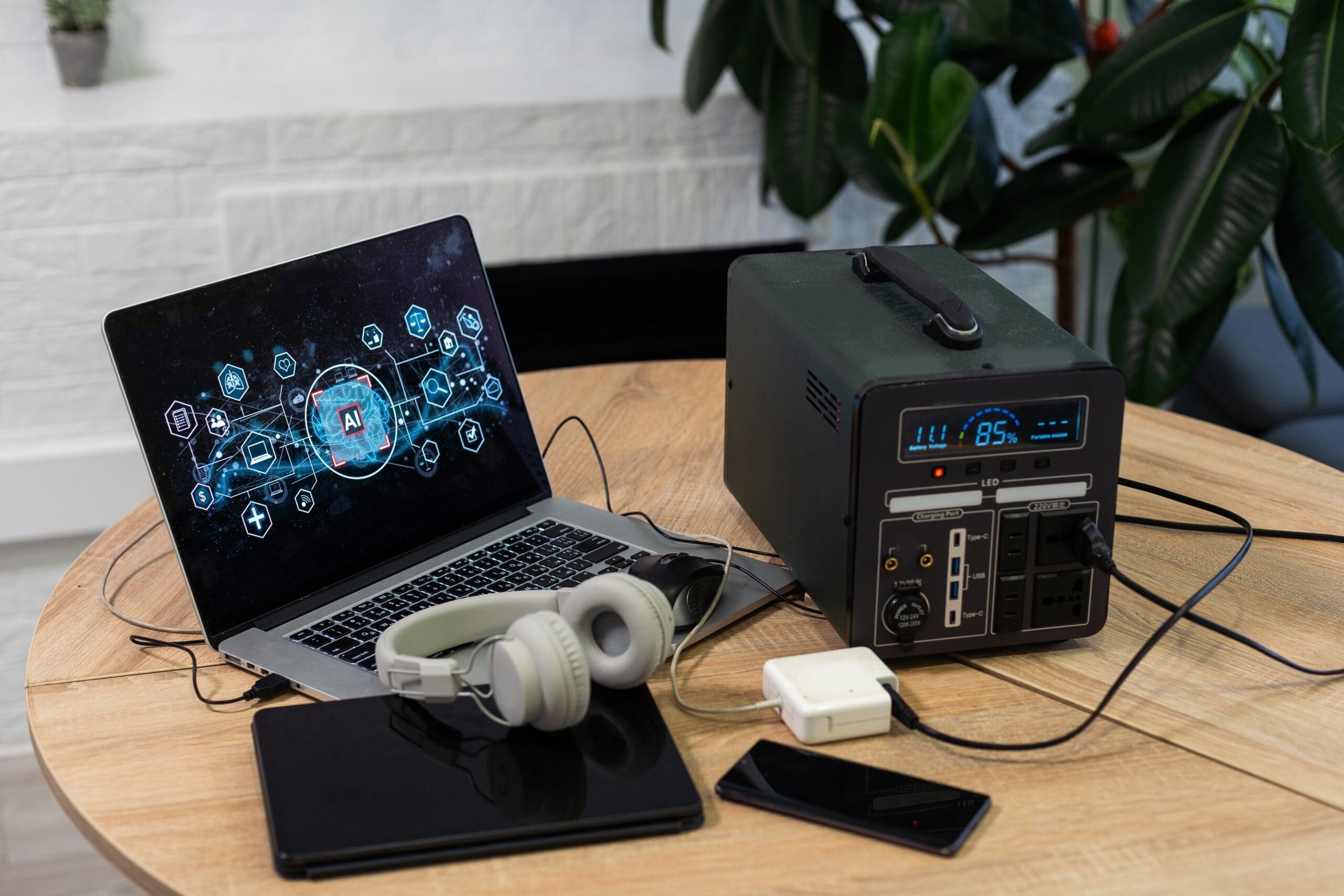Portable,Power,Station,Solar,Electricity,Generator,-,Laptop,,Phone,,Tablet